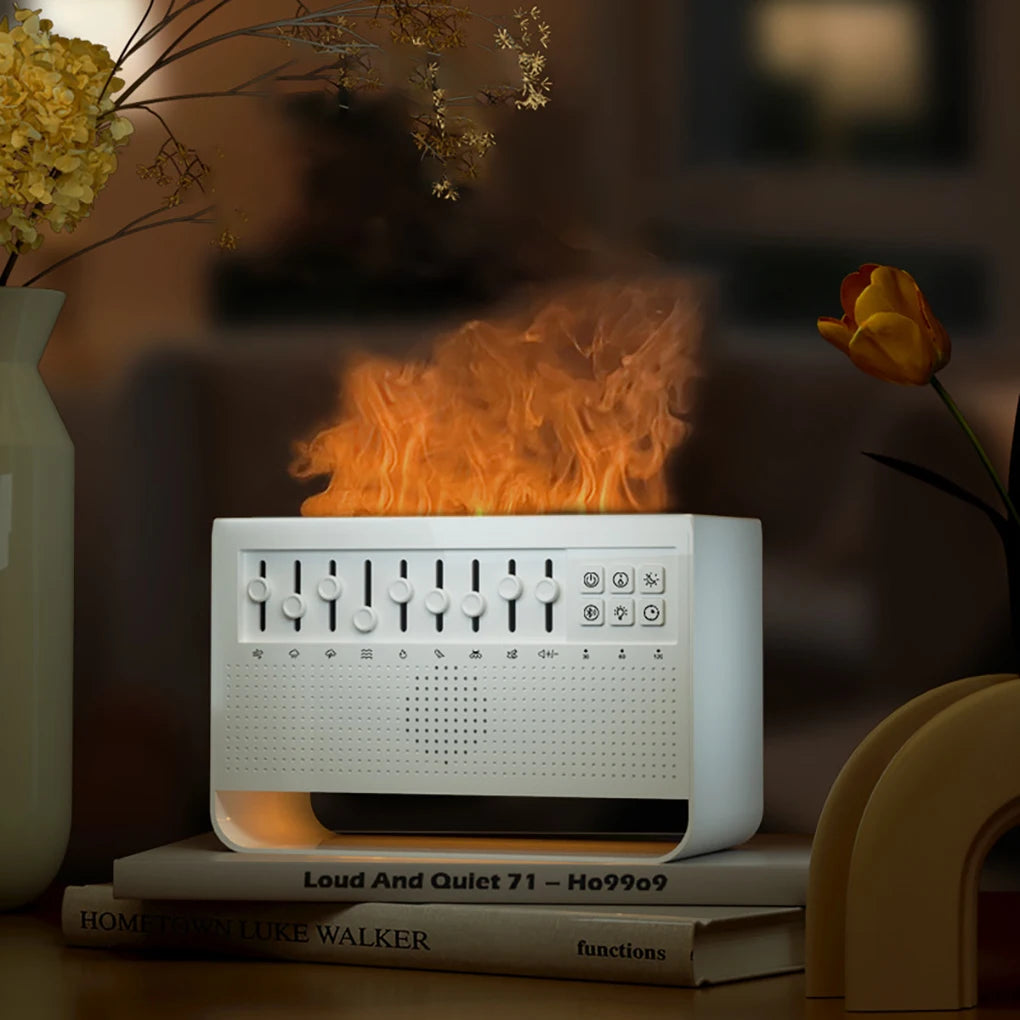 Transform Your Space with the New Baby White Noise Sleep Machine - Aromatherapy, Humidifier & Bluetooth Speaker in One!
